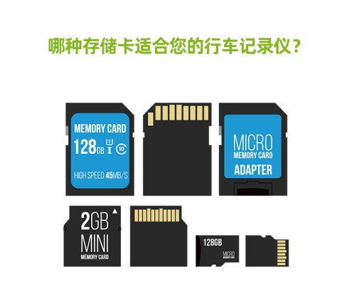 16G, 32G, or 64G memory card, which is suitable for your dashboard camera
