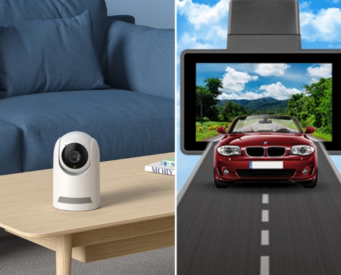 What is the difference between home cameras and car cameras