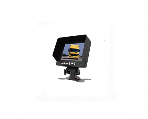 JY-M500 5 inch sunshade 2 channels input digital TFT LCD monitor