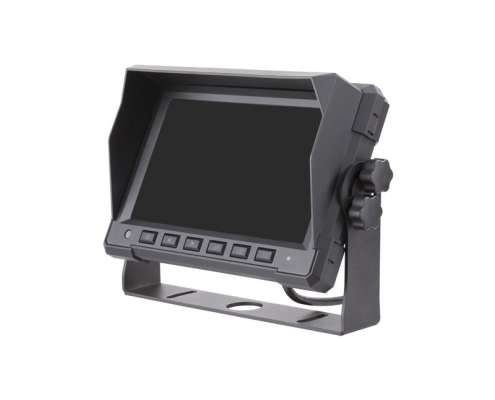 JY-M170 2 CH 7 inch flip image LCD monitor with remote control