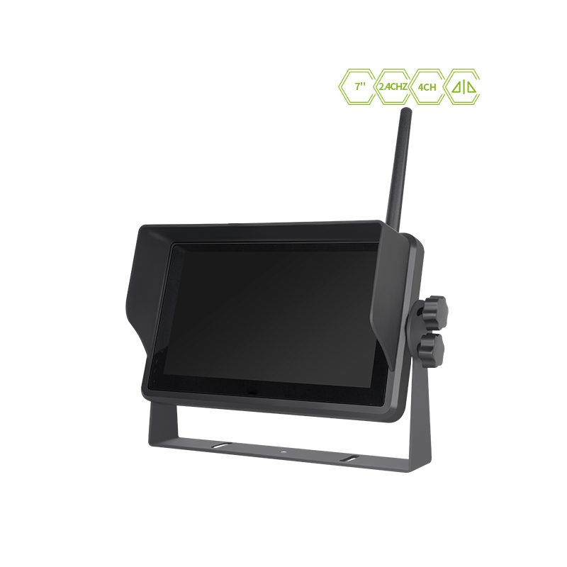 JY-M175W 2.4GHz HD Digital Wireless 7-inch Quad View 16:9 LCD Monitor M3